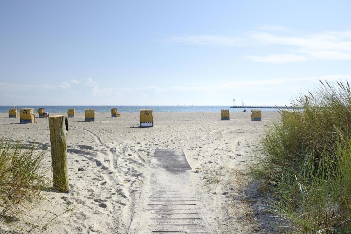 Ferienwohnung Stranddistel Am Suedstrand Fehmarn Exterior foto
